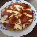 El cooksnap de Maca Brítez cuando hizo Pizza con masa de avena.