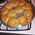 El cooksnap de Lore Cabral cuando hizo Pan de hamburguesa.