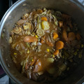 El cooksnap de Luis Hurtado cuando hizo Charquicán con champiñones..