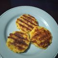 El cooksnap de Tatiana Mejía cuando hizo Arepas de plátano Harton verde con queso.