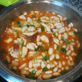 El cooksnap de Mili cuando hizo Alubias con pollo pim-pam.