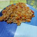 El cooksnap de Monica Mannucci cuando hizo Arroz Agridulce con Vegetales.