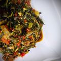 Jamila Ibrahim Tunau's cooksnap of when they made Vegetable soup and pounded yam by chef maryumms cuisine🌸.