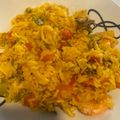 El cooksnap de Andrea S cuando hizo Arroz con marisco.