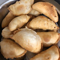 Pooja Singh's cooksnap of when they made Mava gujiya.