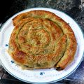 El cooksnap de Empar cuando hizo Spanakopita pastel griego de espinacas y queso feta.