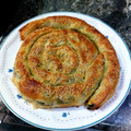 El cooksnap de Empar cuando hizo Spanakopita pastel griego de espinacas y queso feta.
