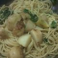 giada giulia's cooksnap of when they made Fried Potatoes with Leeks.