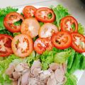 Cooksnap của Huyen le Tran khi họ làm theo món Salad trộn sốt hào
