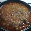 El cooksnap de Morena soy yo cuando hizo Caracoles con chorizo y jamón.