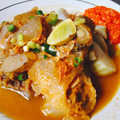 Cooksnap dari Ain Syakaila untuk resep Lontong kikil Surabaya