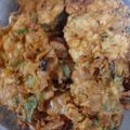 Saira Abdullah's cooksnap of when they made Light weight pakore.