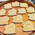 El cooksnap de Andrea Lazzaro cuando hizo Galletas especial halloween.