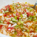 El cooksnap de Claudio Molina cuando hizo Salsa Criolla Argentina.