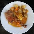 El cooksnap de carles cuando hizo Conejo con verdura al horno.