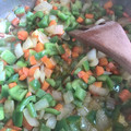 El cooksnap de Oxi cuando hizo Potaje de garbanzos.