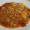 El cooksnap de Paula cuando hizo Pochas a la vasca.