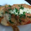 El cooksnap de loana cuando hizo Calabaza rellena.