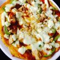 Areeba Muhammed's cooksnap of when they made Pizza In Pateela.