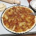 El cooksnap de Franchesca Vega lagos cuando hizo Kuchen de manzana 🍎.