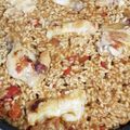 El cooksnap de miguel Villalba cuando hizo Paella de pollo con verduras, fácil y riquísima.
