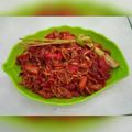 Cooksnap dari Dewi Sri Wahyuningsih untuk resep Tumis Kulit Melinjo campur Teri