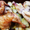 El cooksnap de Fernanda S. cuando hizo Pollo asado con patatas.