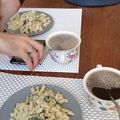 FiloZsófia Cooksnap-ja, amikor elkészítette a(z) Bébispenótos- tejszínes csirkemell tésztával receptet.