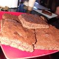 El cooksnap de Camila Quinteros cuando hizo Brownie con cacao en polvo.