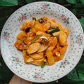 Cooksnap dari Christa untuk resep Sosis Telur Asam Manis