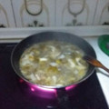 El cooksnap de J . David Paniagua El Manquirri cuando hizo Migas extremeñas hoy echas por mí el chef David rico rico arribe.