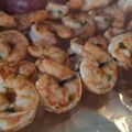 Mommyluvs2cook's cooksnap of when they made Scain's grilled shrimp with a kick.