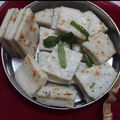Hetal Siddhpura's cooksnap of when they made સેન્ડવીચ ઢોકળા (Sandwich Dhokla Recipe In Gujarati).
