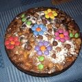 Cooksnap de Antoine Lemonnier sur la recette Gâteau chocolat fleuri