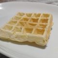 El cooksnap de Maria Laura Noguera cuando hizo Waffles dulces.
