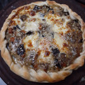 El cooksnap de Kimu cuando hizo Tarta de berenjenas Gourmet! con masa integral casera.