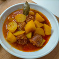 El cooksnap de Rocío Hernández Montesinos cuando hizo Patatas a la riojana.