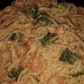El cooksnap de Hanny Valiente cuando hizo Pasta con camarones 🍤❣.