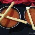 Swati Sheth's cooksnap of when they made ટામેટા નું સૂપ (Tomato Soup Recipe In Gujarati).