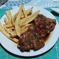 El cooksnap de mary rodriguez cuando hizo Pollo a la cerveza (Pata y muslo) una delicia.