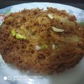 Pampa Mondal's cooksnap of when they made ঘেভর(ghewar recipe in Bengali).