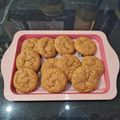 El cooksnap de Flavia Alvarez cuando hizo Galletitas de pasta de maní y chocolate.