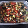 El cooksnap de Daura García cuando hizo Variado de verduras al horno.