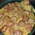 El cooksnap de eva cuando hizo Albóndigas con garbanzos en salsa.