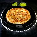 Manisha Sampat's cooksnap of when they made Sabudana Batata Thalipeeth for Vrat.