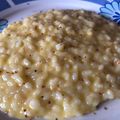 il Maria Rosa Stancampiano quando ha preparato Risotto cremoso e speziato all'arancia