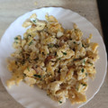 El cooksnap de duke1 cuando hizo Revuelto de migas de bacalao.