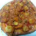 El cooksnap de SoniaT. cuando hizo Emperador en salsa de tomate.