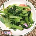 棠棠 的 蒜末清炒青江菜 cooksnap