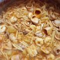 El cooksnap de sole rodriguez cuando hizo Cazuela de fideos..